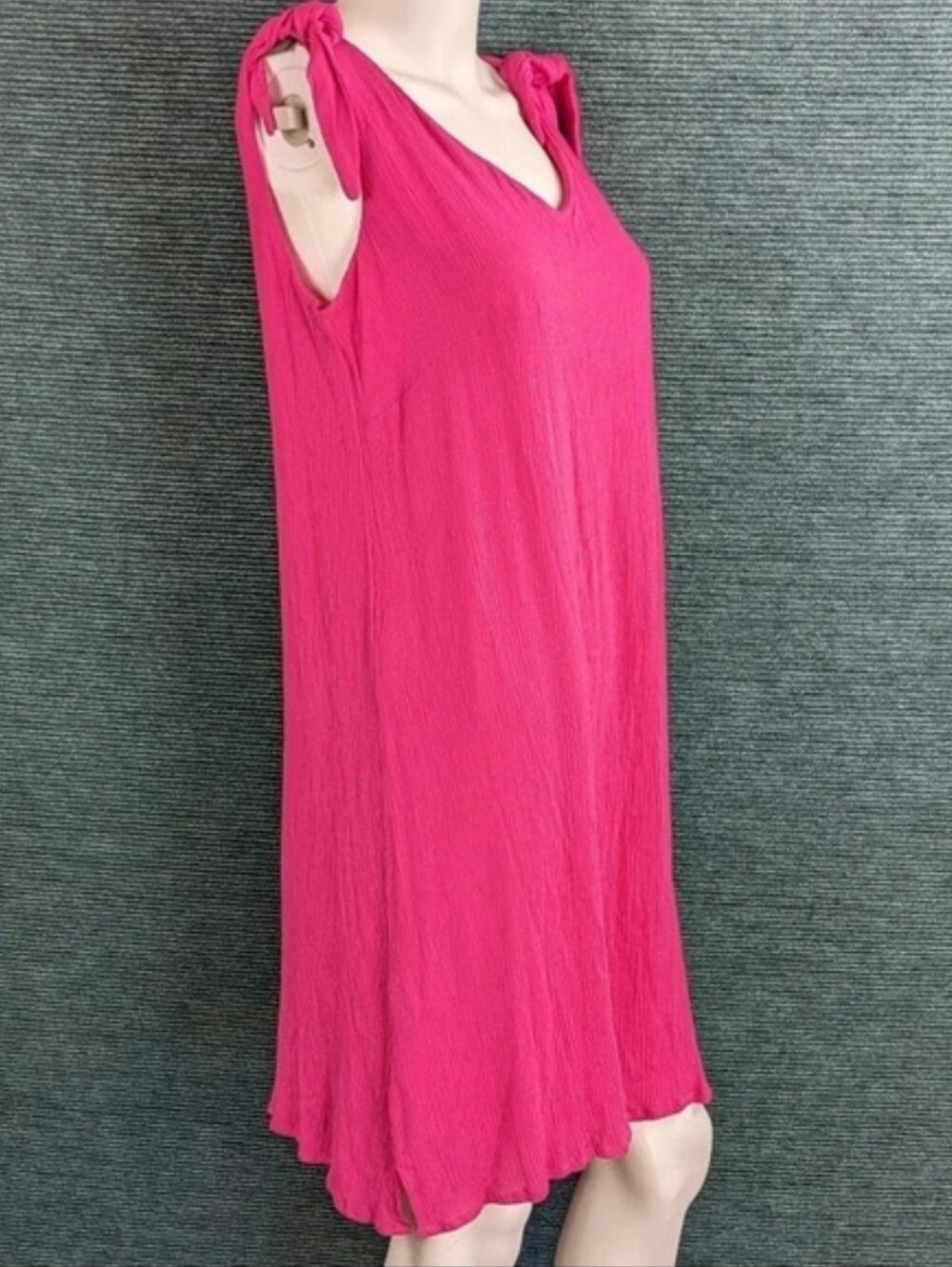 Nina Leonard Summer Swing Dress, "Dragonfruit" NWT - Picture 6 of 12